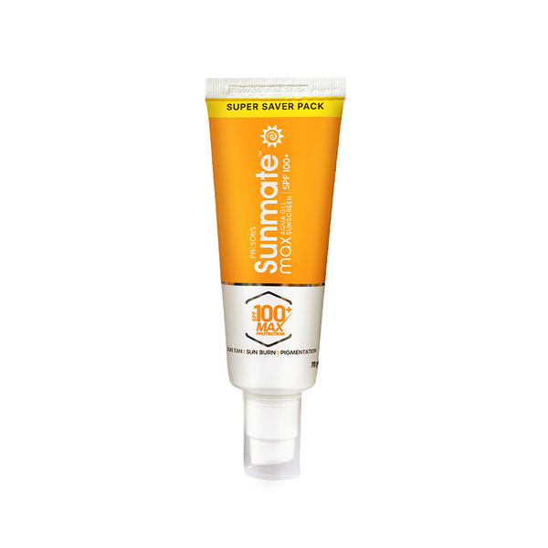 Sunmate Max Aqua Gel Sunscreen with Maximum SPF 100+ and PA++++ 70gm for Suntans, Sunburns and Pigmentation