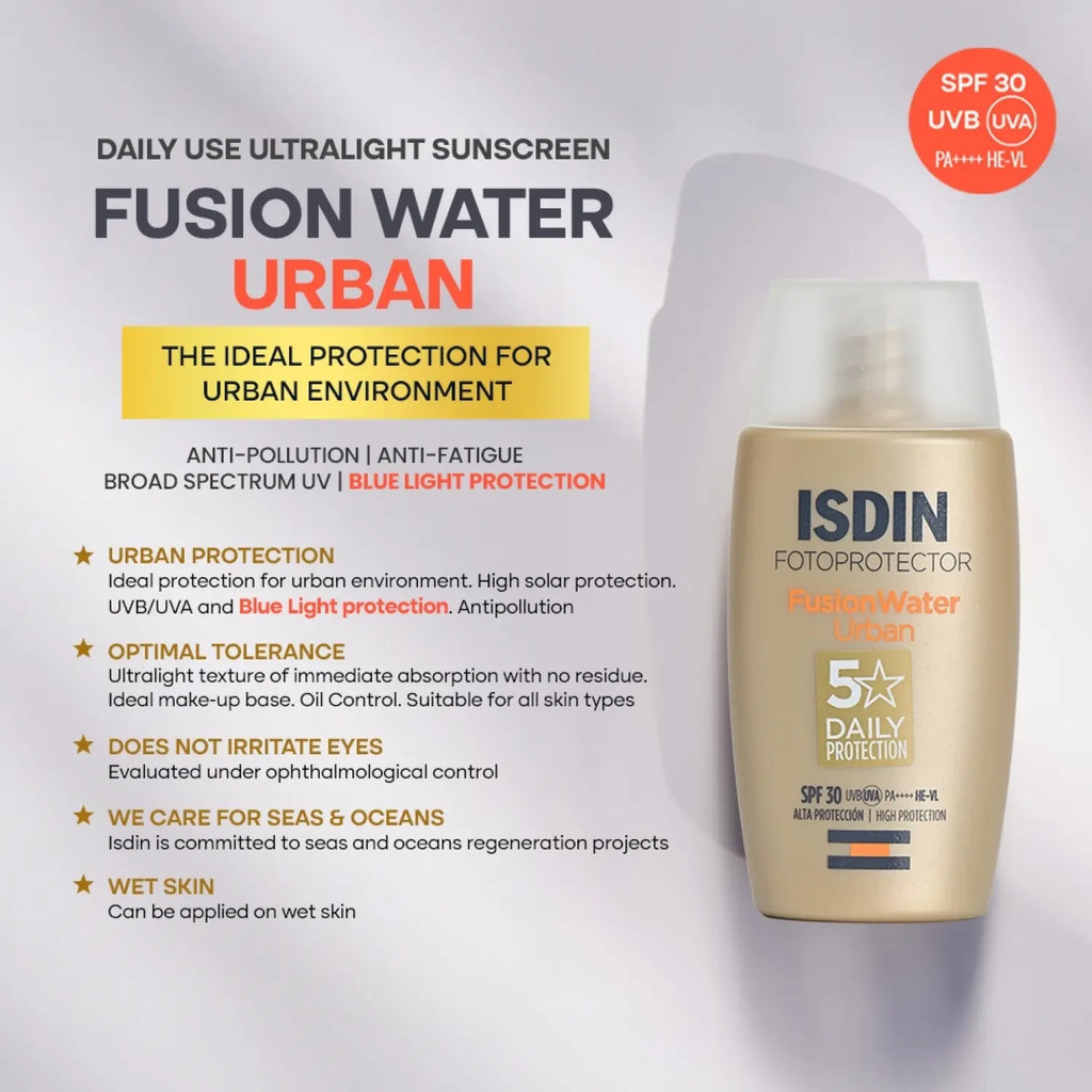 ISDIN FOTOPROTECTOR FUSION WATER URBAN 50 ML