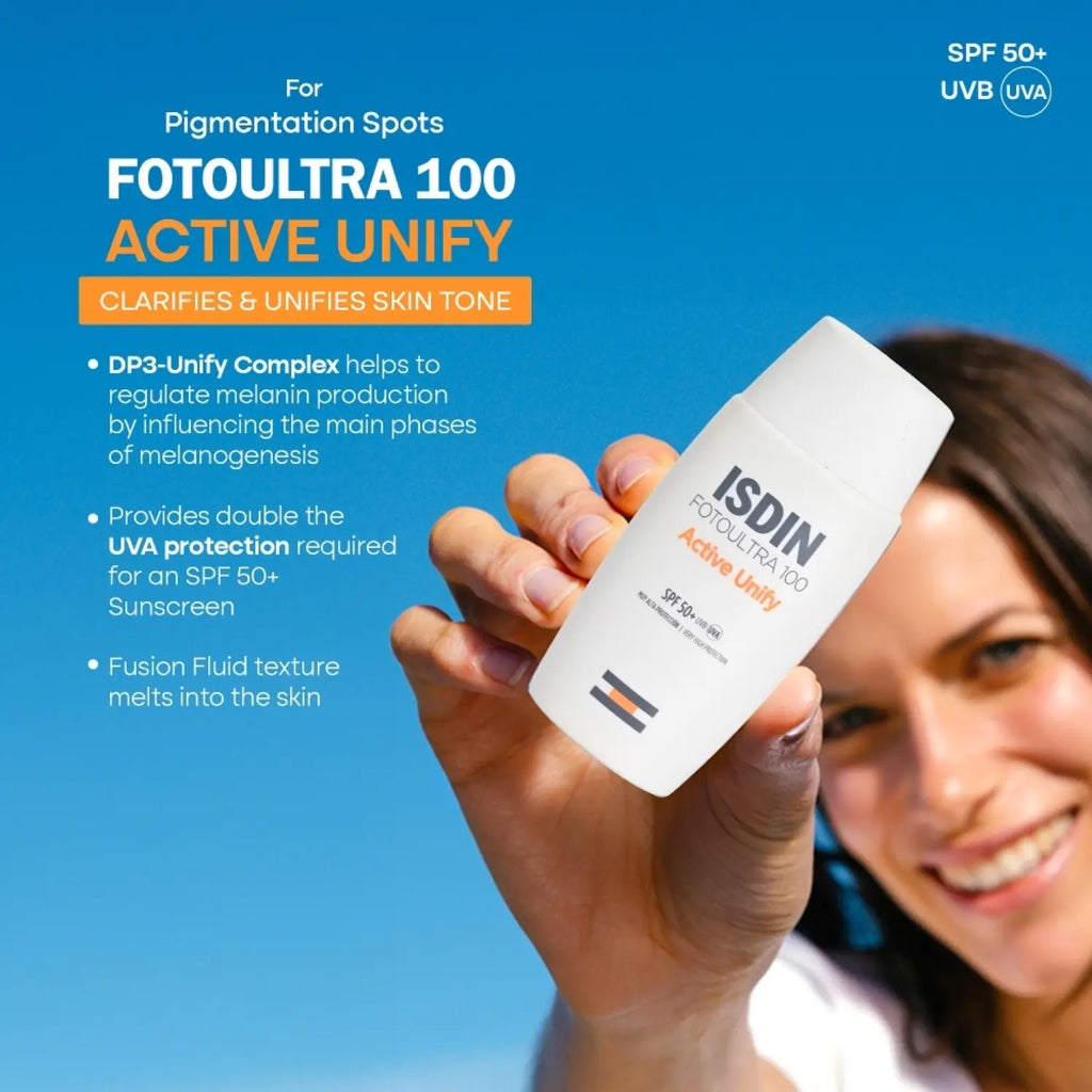 ISDIN FOTOULTRA 100 ACTIVE UNIFY 50 ML