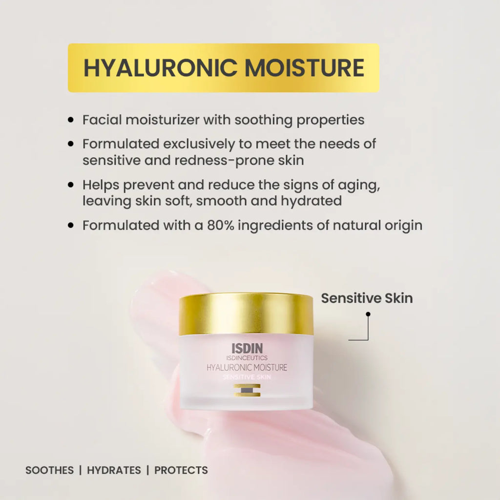 ISDINCEUTICS HYALURONIC MOISTURE SENSITIVE SKIN 50GM
