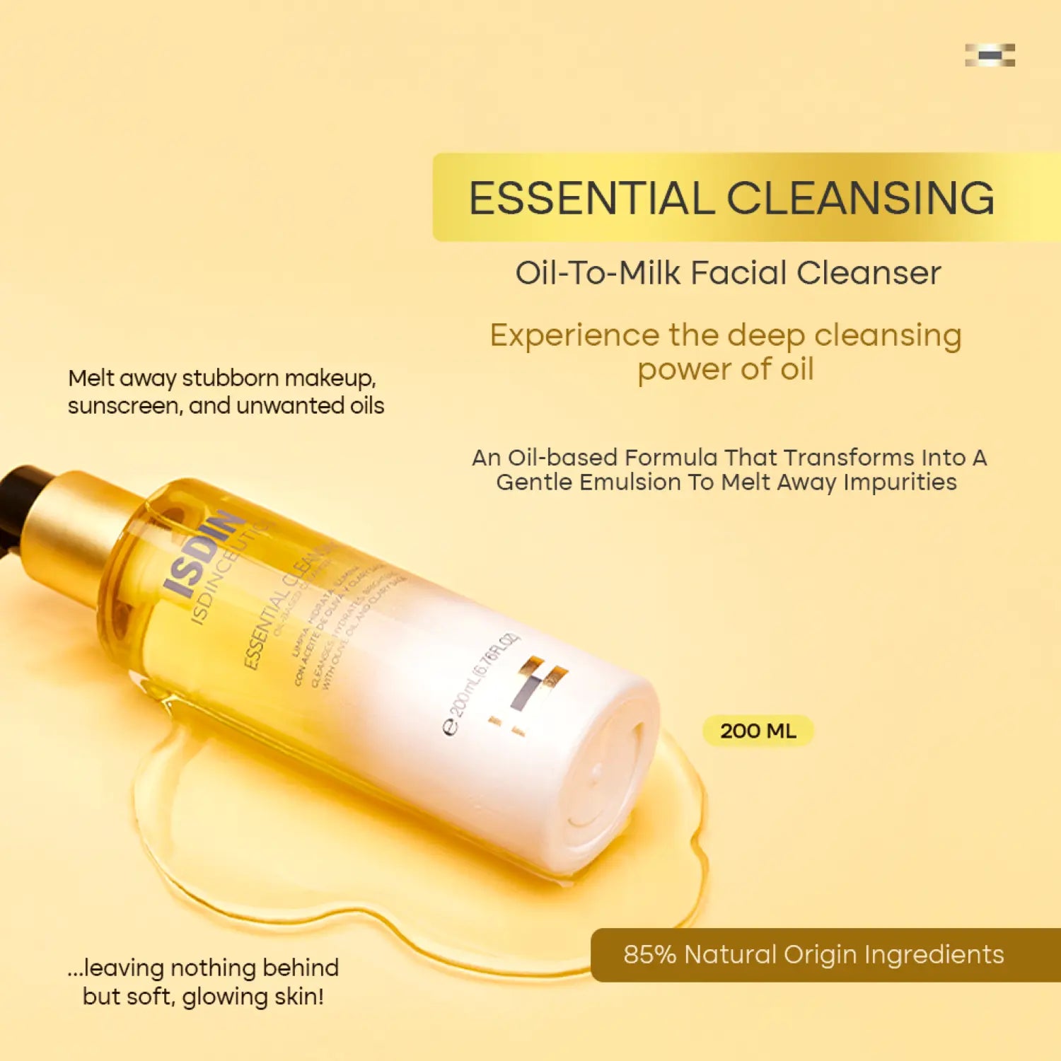 ISDINCEUTICS ESSENTIAL CLEANSING 200ML