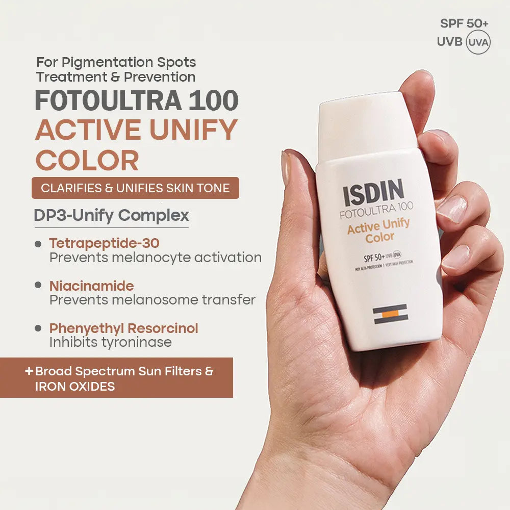 ISDIN FOTOULTRA 100 ACTIVE UNIFY COLOR 50 ML
