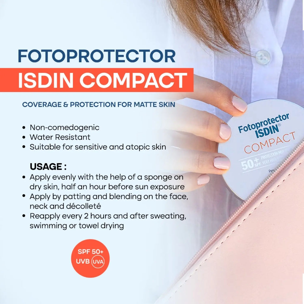 ISDIN FOTOPROTECTOR ISDIN COMPACT SPF-50+ ARENA 10 GM