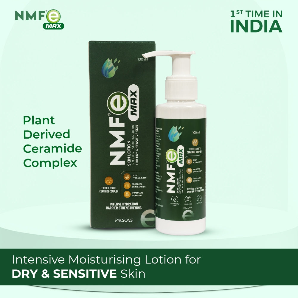 NMF-e Max Skin Lotion with Ceramide Complex For Severe Dry Skin and Psoriasis