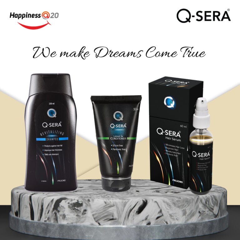 How to use qsera to hair fall control
