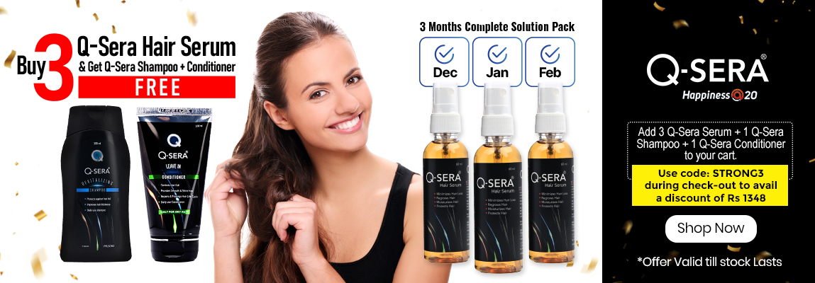 Buy 3 Q-Sera Hair Serum Banner