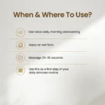 Neolume face wash When & Where To Use_4